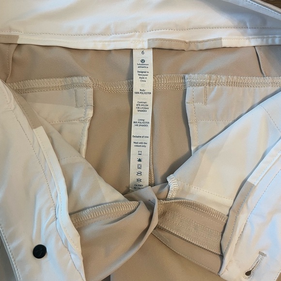 NEW Lululemon Club Short II - Cashew - Picture 4 of 4